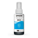 Tinta Original Epson 664 Color Cyan 70ml