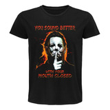 Playera Michael Myers Silencio Horror Halloween