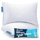 Almohadas De Enfriamiento Qutool Para Dormir, Set De 2