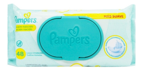 Toallitas Húmedas Pampers Recién Nacido X 48 Un