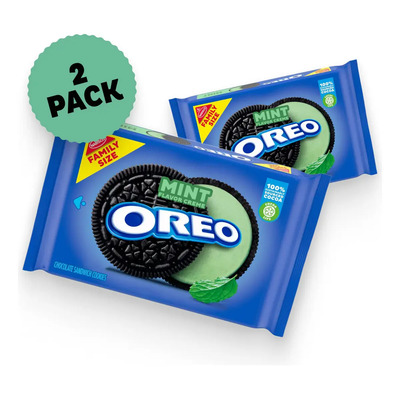2 Paquetes De Galletas Oreo Sabor Menta 530g C\u002Fu | Envío gratis
