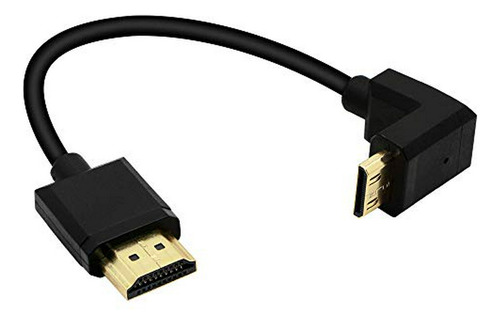 Cable Hdmi - Cable Corto Mini Hdmi A Hdmi De 15 Cm, Mini Hdm