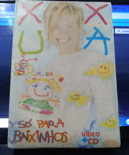 Cd+vhs Kit Xuxa Só Para Baixinhos Vol 1 -lacre Original Novo