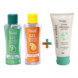 Kit 2 Gel Hidratante + Creme Hidratante Mãos E Unhas Noslen