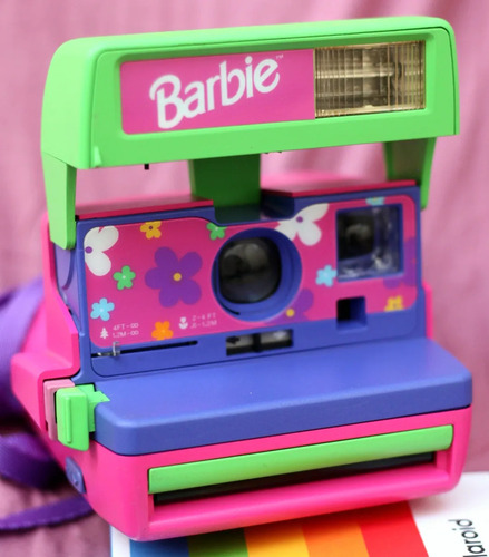 Câmera Instantânea Polaroid Barbie Anos 90 - Colecionador .