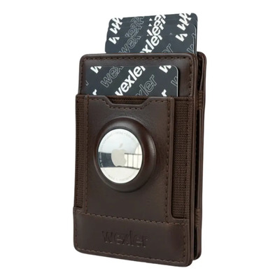Cartera Con Tarjetero Y Protección Rfid - Tag Magic Wallet Marrón Oscuro | Envío gratis