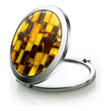 Espejo De Maquillaje Compacto Amber Culture Amber, Aument...