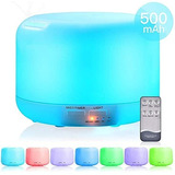 Difusor Aroma Grande 500 Ml Ambientador Luz Led Color 4420