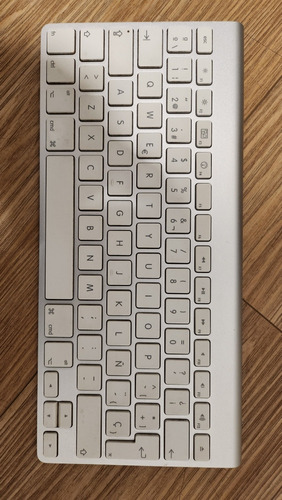 Teclado Bluetooth Apple A1314 Qwerty + Magic Mouse-impecable