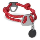 Collar Para Perros Y Gatos Ruffwear Knot-a Color Rojo Knot A Collar Tamaño Del Collar M