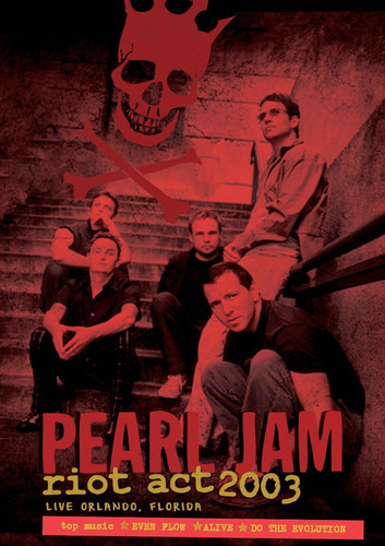 Dvd Pearl Jam Riot Act 2003 Novo Lacrado