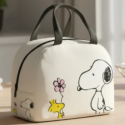Bolsa Térmica Blanca Para Comida De Perro Linda Blanco Lunch Box