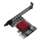 Adaptador Ssd Pcie A 2 Puertos Sata 3 Iii 3.0 De 6 Gbps