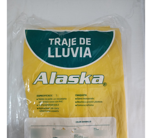 Capa Lluvia Alaska - Nueva