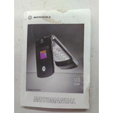 Manual Celular Motorola V3  