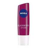 Nivea Lip Balm Blackberry Shine 0,17 Oz, Envase De 1