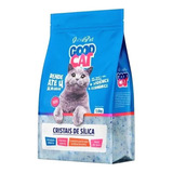 Areia Para Gato Grossa Cristais Sílica Em Gel 1,6kg Goodcat