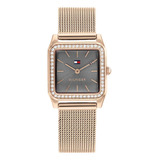 Reloj Tommy Hilfiger Para Mujer De Acero Rosé 1782610 Ss