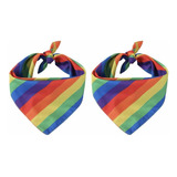 Pañuelo Pañoleta Orgullo Gay Lgtbiq+ Multicolor Unidad