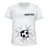 Camisa De Juiz De Futebol Arbitro Personalizada Arbitragem