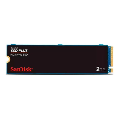 Disco Duro Ssd Interno Sandisk Plus M.2 Nvme 2 Tb Gen 3.0 Negro | Envío gratis