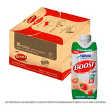 Suplemento Alimenticio Boost Alto En Proteína X12 Und 330ml Cu Sabor Fresa