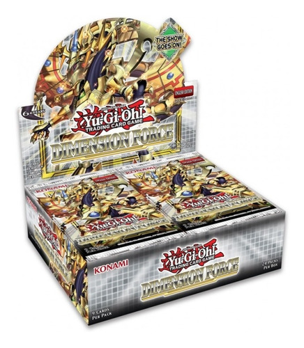 Yu-gi-oh! Tcg Dimension Force - Fuerza De Dimensión- Display