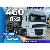 Daf 460 A 8x2 Ano 2017 + Randon 2012 Graneleiro =fh460 R440
