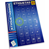 Etiquetas Autoadhesivas Hojas A4 105x74mm Caja X 500 Hojas