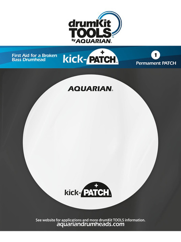 Parche De Reparación Para Bombo Aquarian Kick-patch 