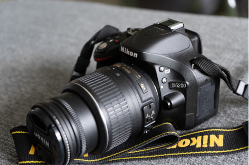  Nikon D5200 Dslr Color  Negro 