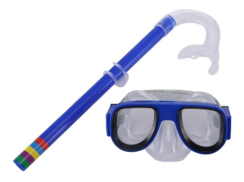 Kit Mergulho Óculos Mergulho Subaquático + Snorkel Infantil