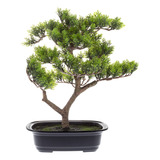 Arbol Bonsai De Pino Sintetico, Topiario Artificial De 14.5 