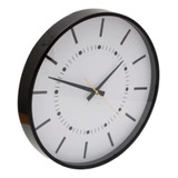 Reloj De Pared 35 Cm De Diametro Analogico Silencioso Grande