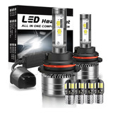 9007 Kit De Faros Led 40000lm Para 2000-05 Volkswagen Jetta