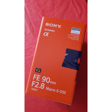 Lente Macro Sony Sel90m28g 90mm