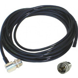 Cabo Coaxial Data Link Rg58 95% Malha Px Rg58 15m Conector 