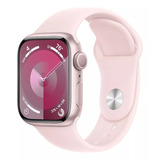 Apple Watch Series 9 Gps  Caixa Rosa De Alumínio  45 Mm  Pul