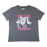 Polera Mujer Aminals Tour Gris Pink Floyd