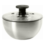 Oxo Centrifugador Ensalada Acero, 26.6 Cm