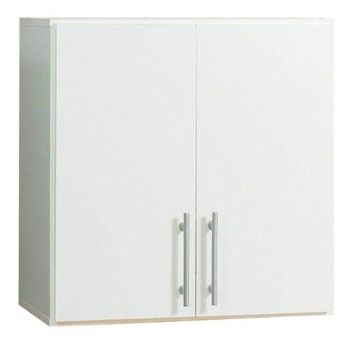 Alacena 2 Puertas Melamina Blanca 60cm Lavadero Cocina * Color Blanco