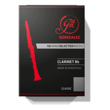 Cañas Para Clarinete En Sib Gonzalez Classic