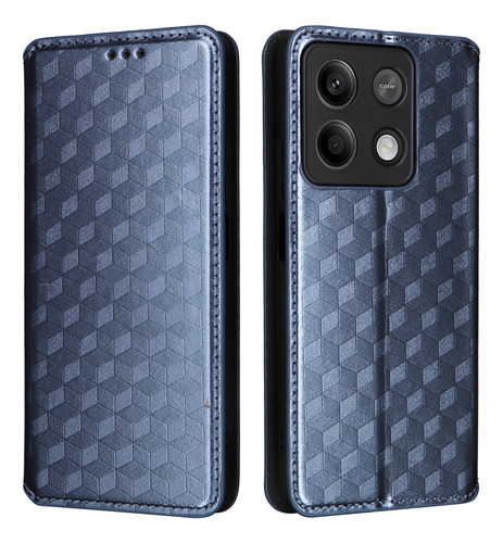 Funda Tipo Cartera Magnética Con Tapa Para Xiaomi Cards Slot