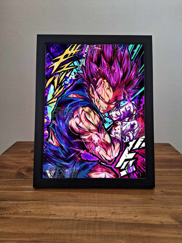 Cuadro Personalizado Dragon Ball Super Vegeta Majin