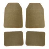 Kit 4 Tapetes De Alfombra Beige Chevrolet Aveo 2014