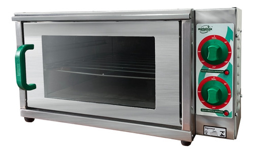 Forno Industrial Elétrico 1 Camara 40x40 C/ Pedra Refratária