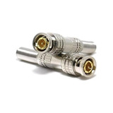 13 Conector Bnc Macho Com Mola Gold Primeira Linha Premium