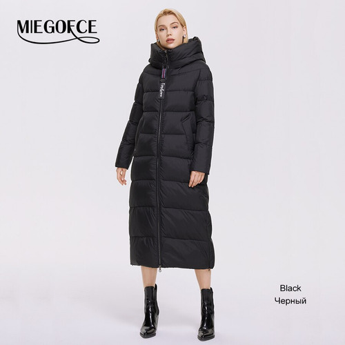 Parka De Invierno Para Mujer Superlarga