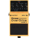 Boss Odb3 Bass Overdrive Pedal Distorsion Para Bajo