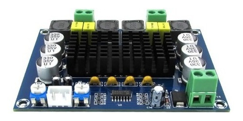 Placa Amplificador 2.0 Modulo 120+120 240w Rms Potencia Full